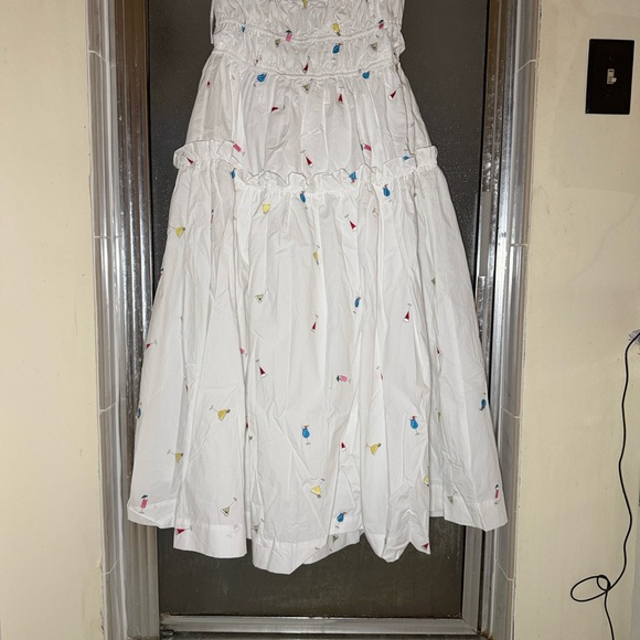 En Saison Nellie sleeveless smocked midi dress - Picture 13 of 15